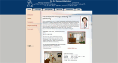 Desktop Screenshot of dr-wisleitner.at